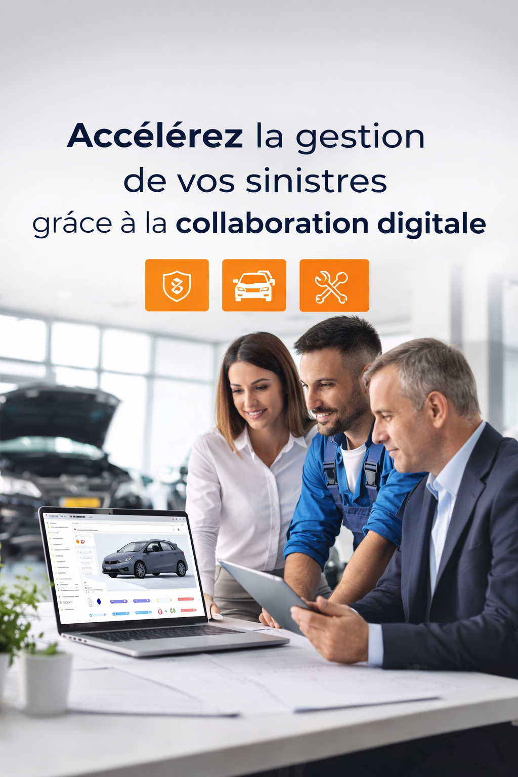 gestion des sinistres automobiles, logiciel sinistre automobile, collaboration assurance expert garage, digitalisation assurance auto, suivi dossier sinistre, solution gestion sinistre, gestion expertise automobile, plateforme gestion sinistre, automatisation sinistre, logiciel assurance automobile